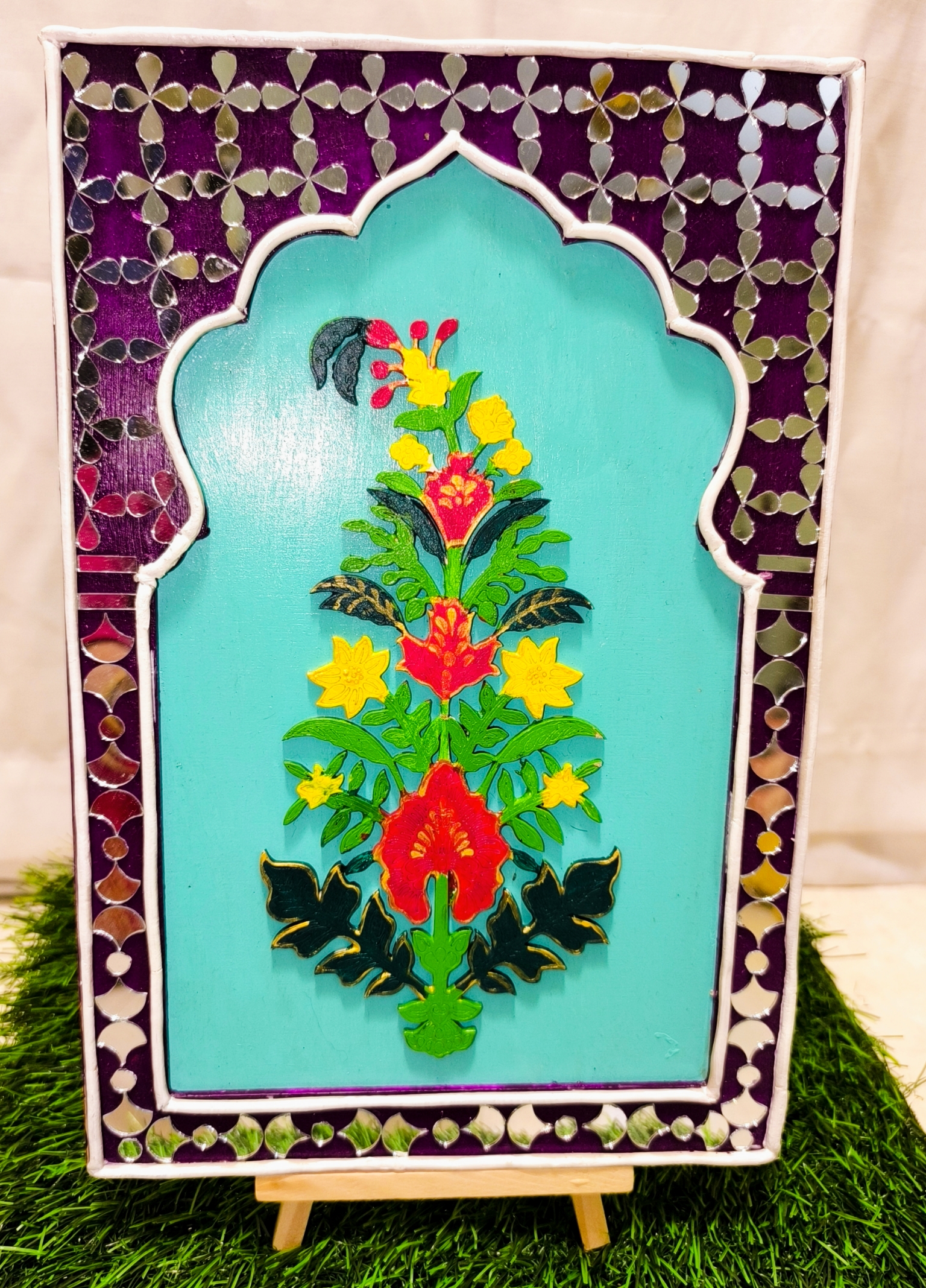 Mirror work Jharokha