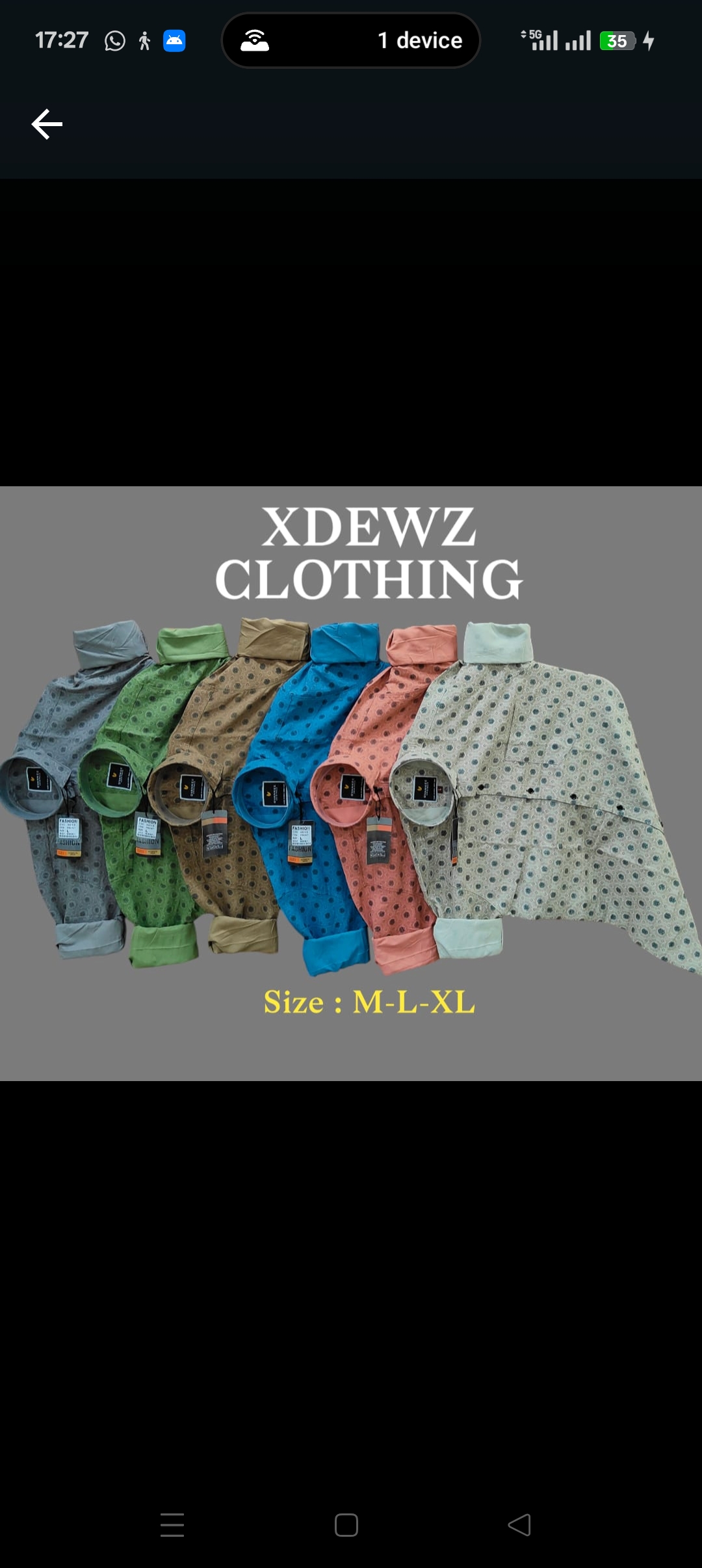 XDEWZ SHIRTS