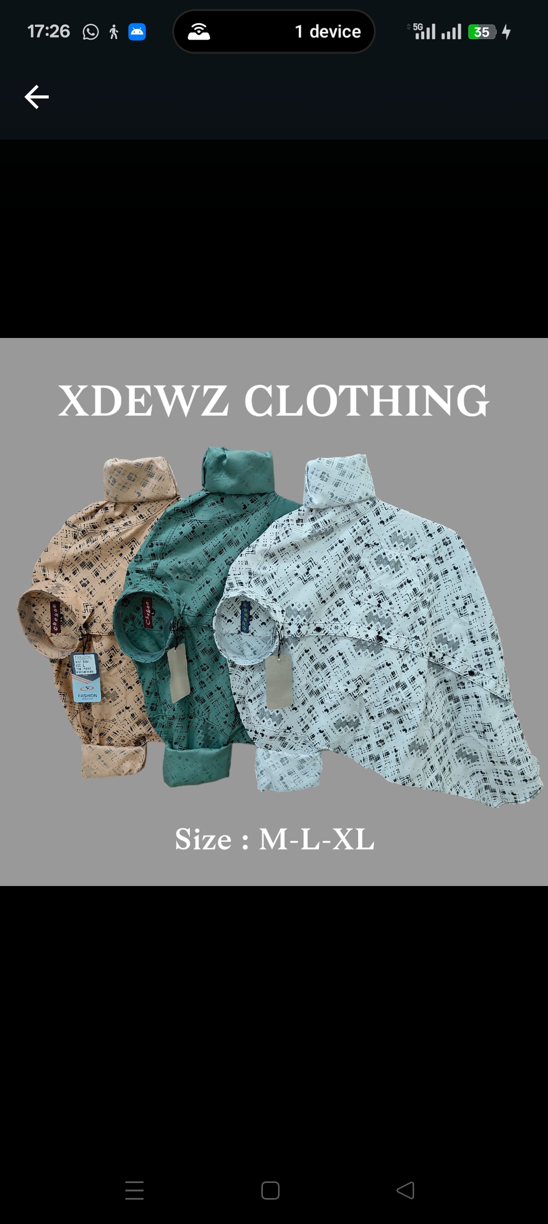 XDEWZ SHIRTS